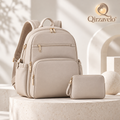 Qirzavelo LunaCarry Diaper Backpack & Pouch main view