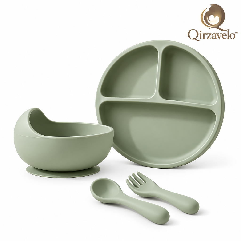 Qirzavelo TinyTable Silicone Feeding Set additional view