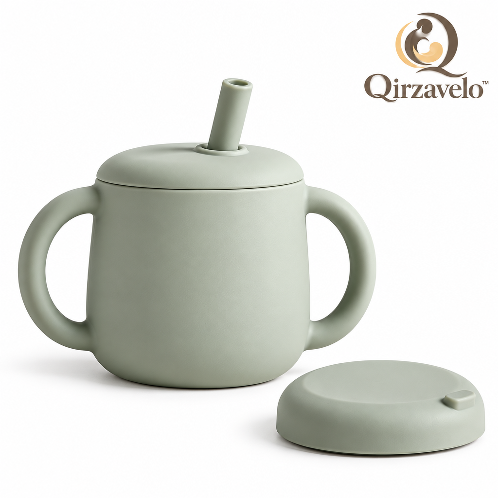 Qirzavelo MeadowSip Two-Handle Training Cup additional view