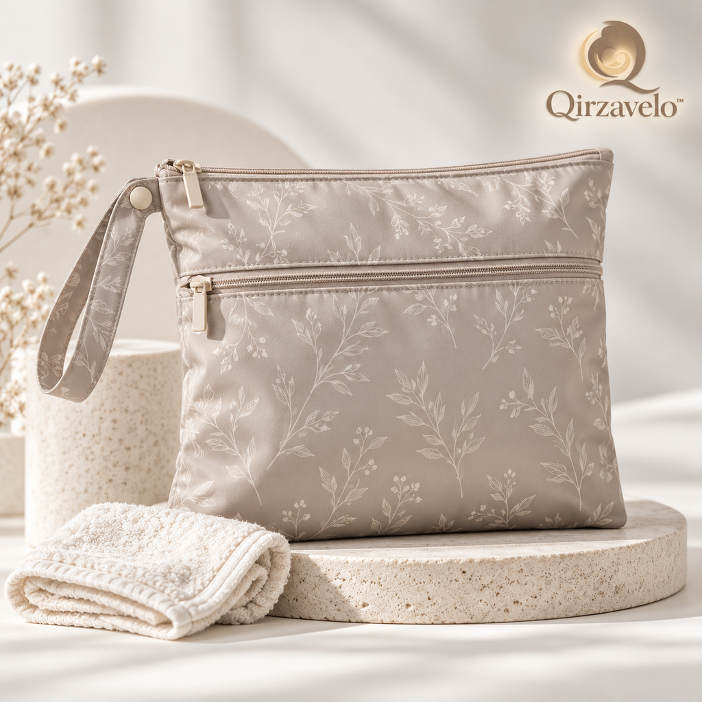 Qirzavelo Nest & Go Double-Zip Wet Bag main view