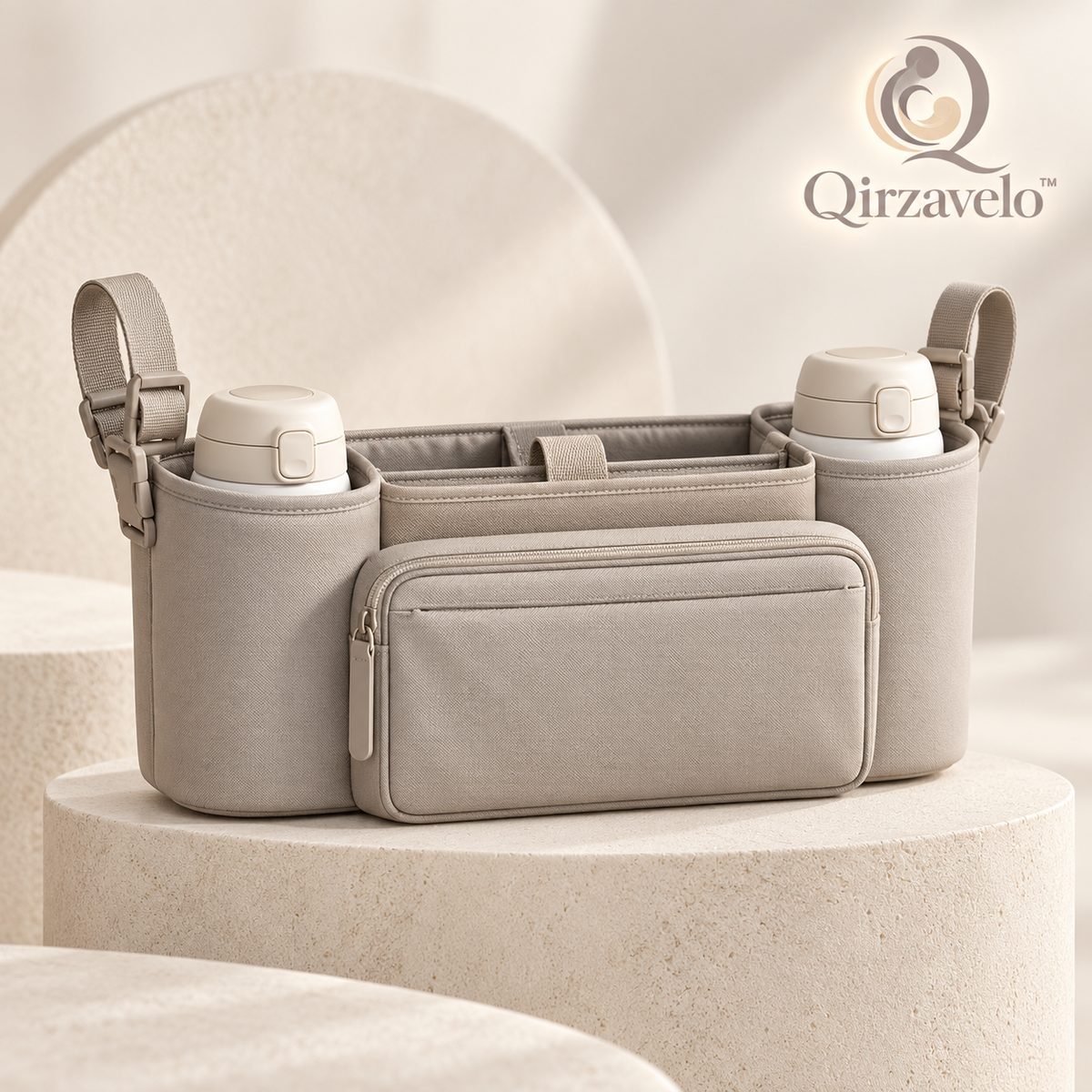 Qirzavelo MamaEase Stroller Organizer main view
